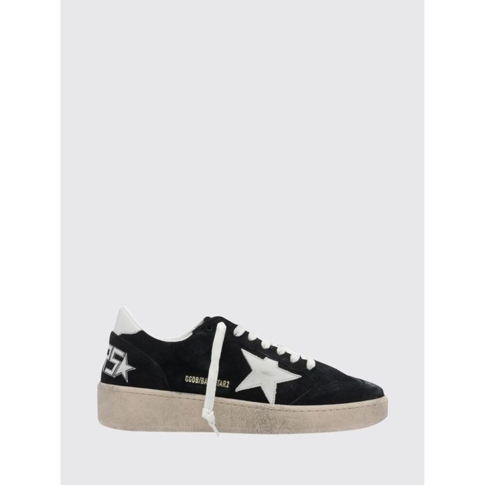 Golden Goose Men Golden Goose Ball Star 2 Distressed-Effect Suede Trainers